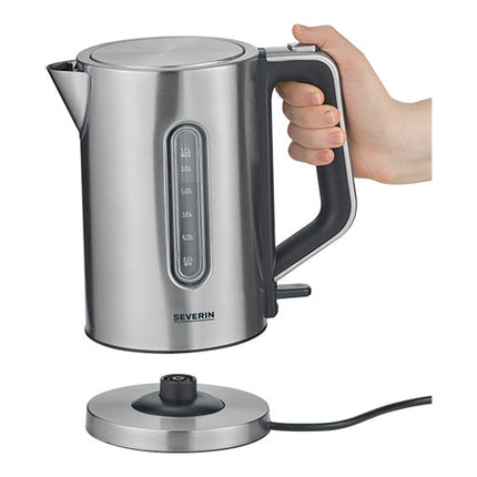 EMGA waterkoker 1,7 liter met waterniveaumeter voor professioneel dagelijks gebruik