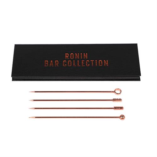 47 Ronin Cocktail pick set copper 105 mm (4 picks in 1 set)