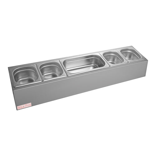 Garnishing unit 4*1/6 + 1/3 GN-150 mm