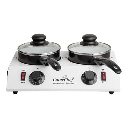 Chocolade/Sauzen Warmer 2Pans