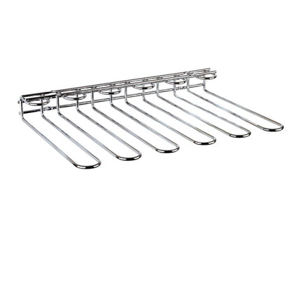 APS glazenrail verchroomd 45 x 32 cm - chromen ophangrail voor wijnglazen