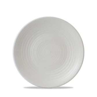 Dudson Evo Pearl coupebord 20,5 cm – parelwit porseleinen bord voor restaurants