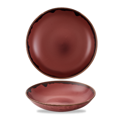 Dudson Harvest Plum coupekom 18,2 cm – pruimpaarse porseleinen coupekom voor de horeca
