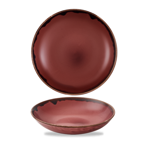 Dudson Harvest Plum coupekom 18,2 cm – pruimpaarse porseleinen coupekom voor de horeca