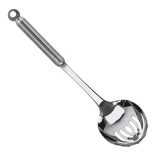 Serveerlepel Perf.RVS 26 cm H