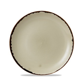Dudson Harvest Linen coupebord 21,7 cm – linnen porseleinen bord voor fine dining