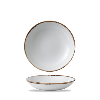Dudson Harvest Natural coupekom 18,2 cm – naturel porseleinen coupekom voor de horeca