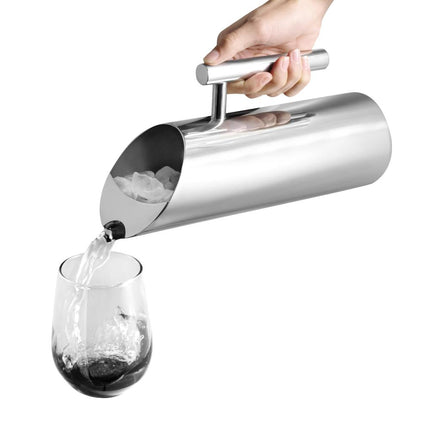 APS waterkan RVS 27,5 cm hoog - serveerkan voor tafel en buffet