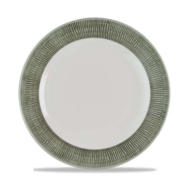 Churchill Bamboo Spinwash bord op voet Ø 27,5 cm – bord met voet voor restaurantpresentatie
