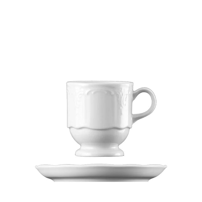 Lillien Bellevue chocoladebeker 250 ml - porseleinen beker voor warme chocolademelk