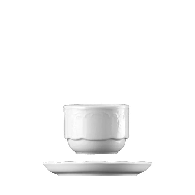 Lillien Bellevue suikerpot 220 ml - porseleinen suikerpot voor de horeca