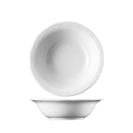 Lillien Bellevue ronde schaal 21 cm - porseleinen serveerschaal voor salades