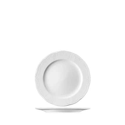 Lillien Bellevue plat bord 15 cm - porseleinen dessertbord voor de horeca