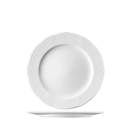 Lillien Bellevue plat bord 25 cm - porseleinen bord voor hoofdgerechten
