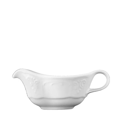 Lillien Bellevue sauskom 250 ml - porseleinen sauskom voor restaurants
