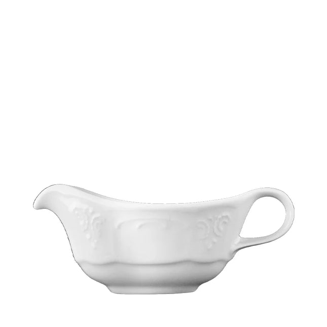 Lillien Bellevue sauskom 250 ml - porseleinen sauskom voor restaurants