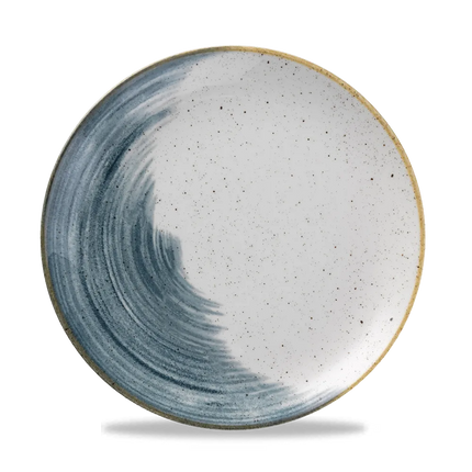 Stonecast Accents Blueberry Evolve Coupe Plate 12/box