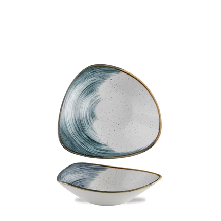Churchill Stonecast Accents Blueberry Lotus kom – blauwe stoneware kom voor de horeca