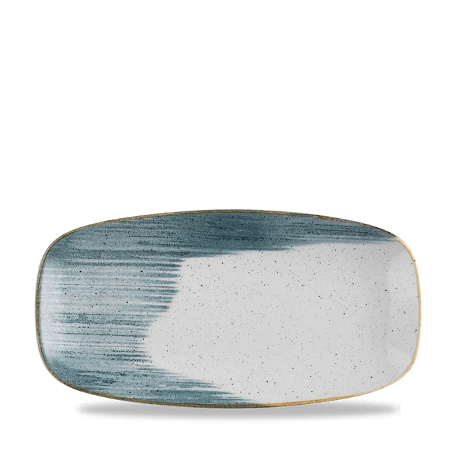 Stonecast Accents Blueberry Chefs Oblong Plate 12/box