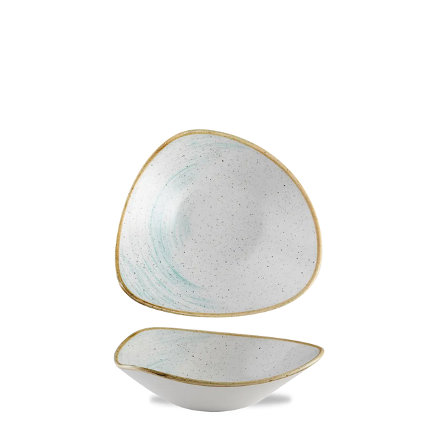 Churchill Stonecast Accents Duck Egg Lotus kom – pastelblauwe stoneware kom voor de horeca