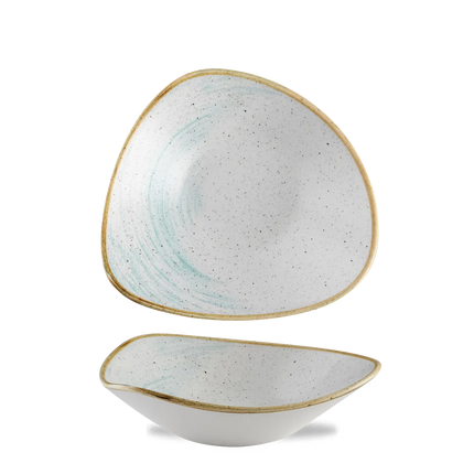 Churchill Stonecast Accents Duck Egg Lotus kom – lichtblauw keramisch schaaltje voor restaurants