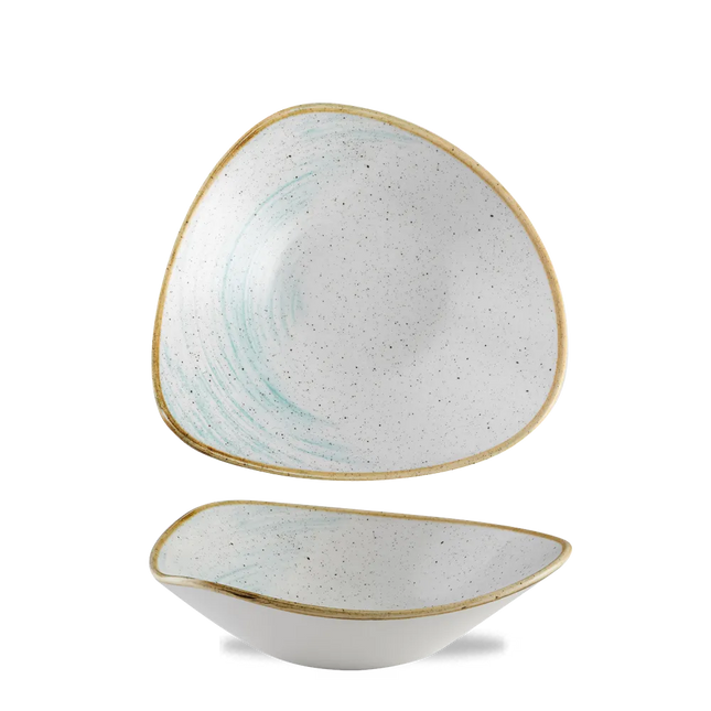 Churchill Stonecast Accents Duck Egg Lotus kom – lichtblauw keramisch schaaltje voor restaurants