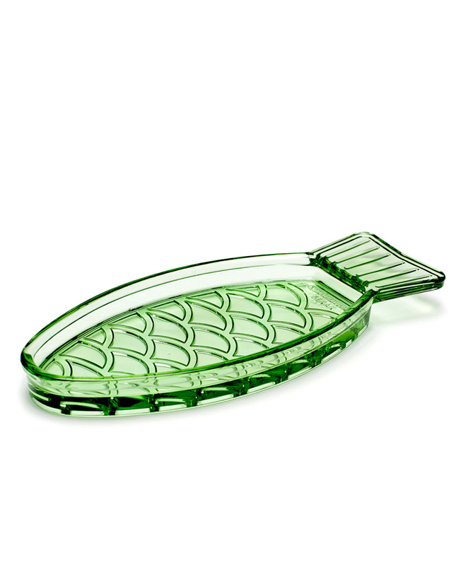 Serving Dish N°1 Green Fish & Fish 8/box