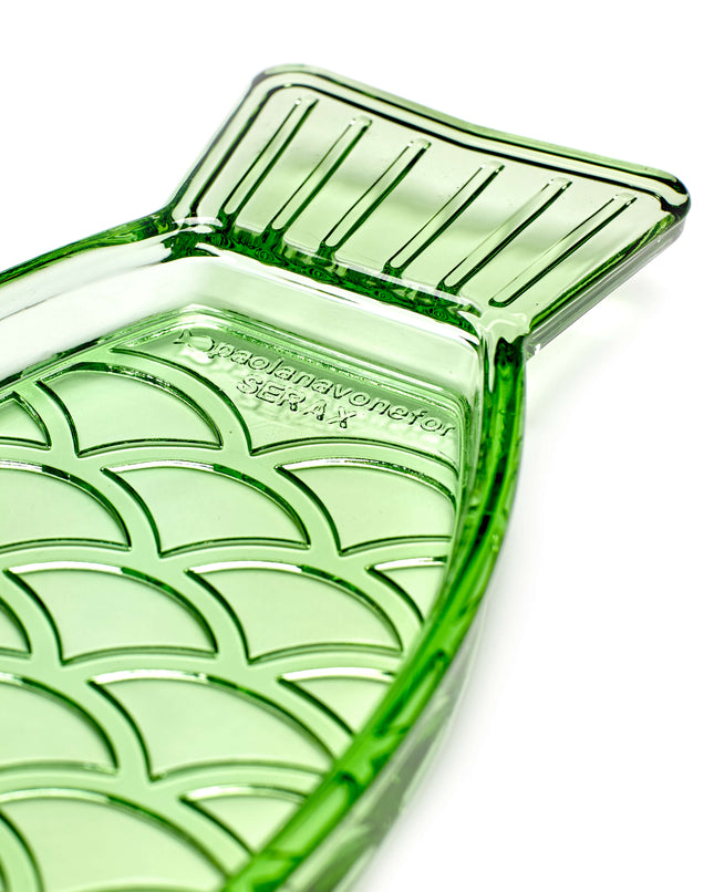 Serving Dish N°1 Green Fish & Fish 8/box
