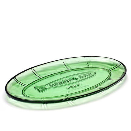 Serving Dish N°2 Green Fish & Fish 4/box