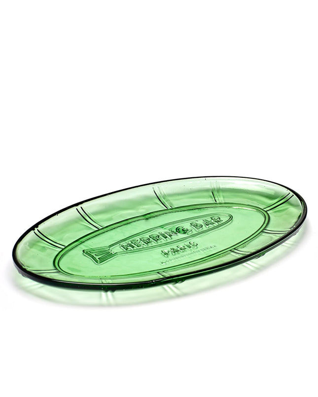 Serving Dish N°2 Green Fish & Fish 4/box