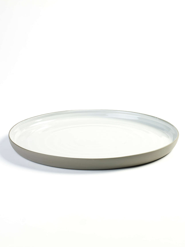 Serving Plate White Dusk 2/box – Serax