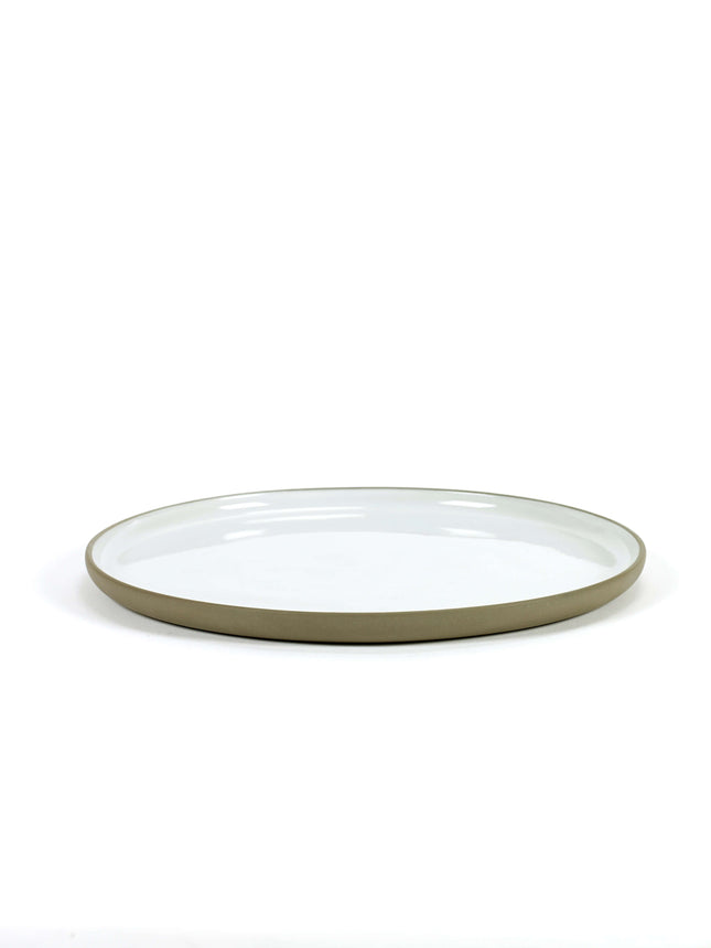Low Plate White Dusk 4/box – Serax