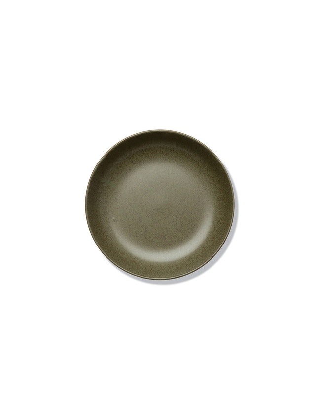 Surface Deep Plate M Camo Green L 19 W 19 H 4 cm 8/Box – Serax
