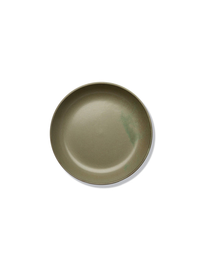 Surface Deep Plate L Camo Green L 21 W 21 H 4 cm 8/Box – Serax