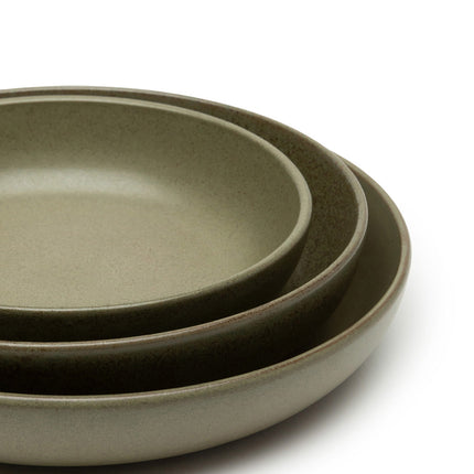 Surface Deep Plate L Camo Green L 21 W 21 H 4 cm 8/Box
