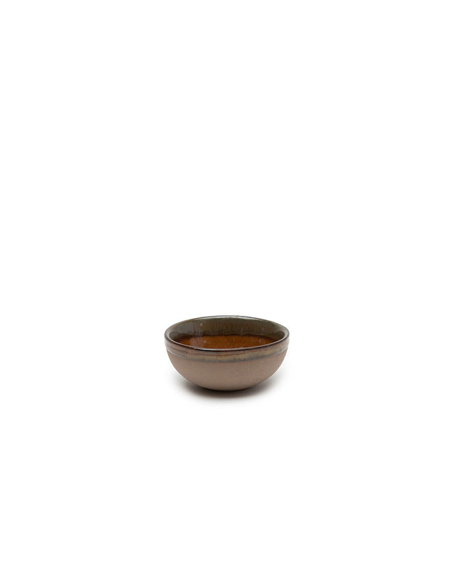 Surface Bowl Xs Grey/Rusty Brown L 9 W 9 H 4 cm 8/Box