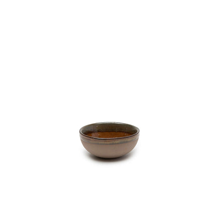 Surface Bowl Xs Grey/Rusty Brown L 9 W 9 H 4 cm 8/Box – Serax