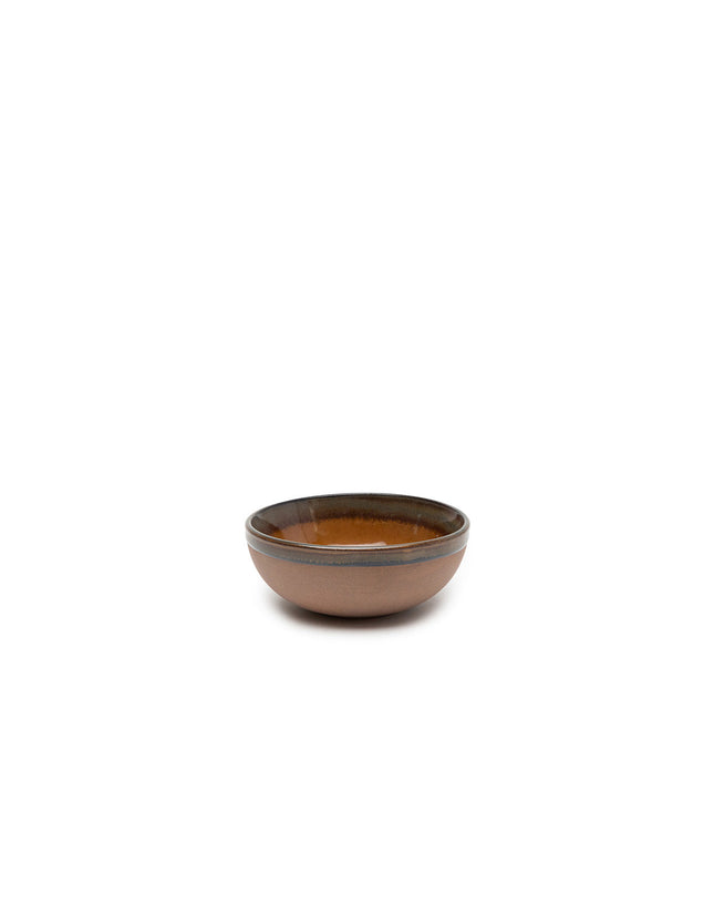 Surface Bowl S Grey/Rusty Brown L 11 W 11 H 4.5 cm 8/Box – Serax