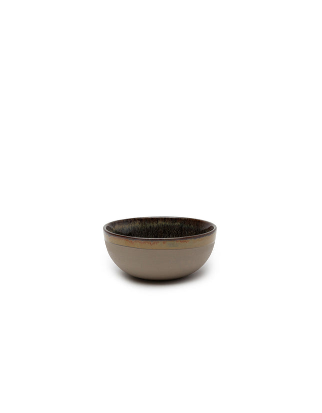 Surface Bowl M Indi Grey L 13 W 13 H 5 cm 8/Box – Serax