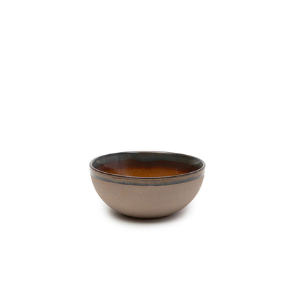 Surface Bowl L Grey/Rusty Brown L 15 W 15 H 6.5 cm 8/Box – Serax