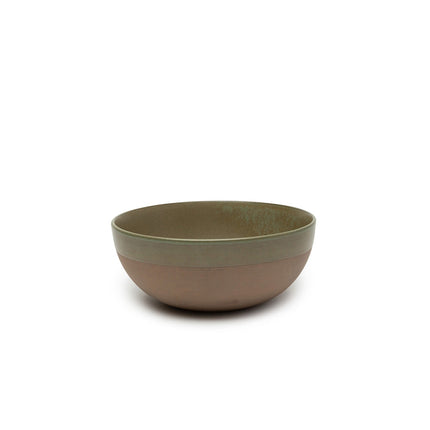 Surface Serving Bowl S Camo Green L 19 W 19 H 8 cm 4/Box – Serax