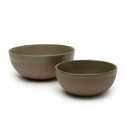 Surface Serving Bowl S Camo Green L 19 W 19 H 8 cm 4/Box