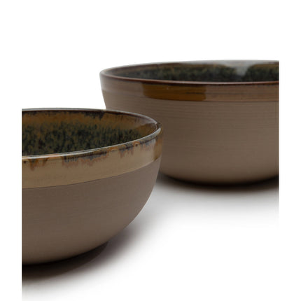 Surface Serving Bowl S Indi Grey L 19 W 19 H 8 cm 4/Box