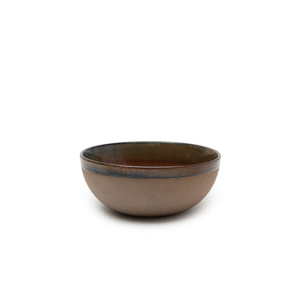 Surface Serving Bowl S Rusty Brown L 19 W 19 H 8 cm 4/Box – Serax
