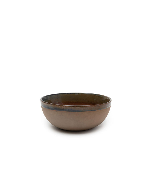 Surface Serving Bowl S Rusty Brown L 19 W 19 H 8 cm 4/Box – Serax