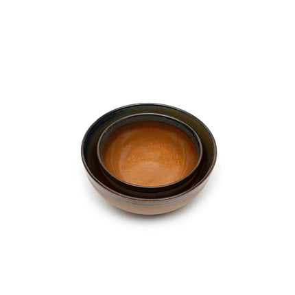 Surface Serving Bowl S Rusty Brown L 19 W 19 H 8 cm 4/Box