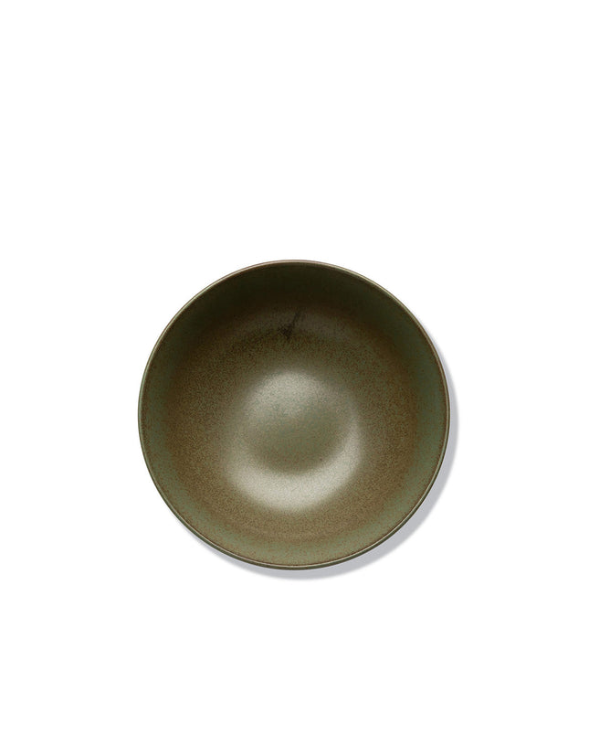 Surface Serving Bowl L Camo Green L 23.5 W 23.5 H 9.5 4/Box – Serax
