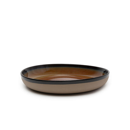 Surface Serving Plate M Rusty Brown L 32 W 32 H 5.5 cm 2/Box