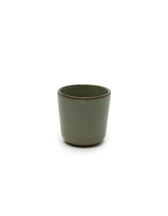 Surface Ristretto Cup Camo Green L 6 W 6 H 6 cm 8/Box – Serax