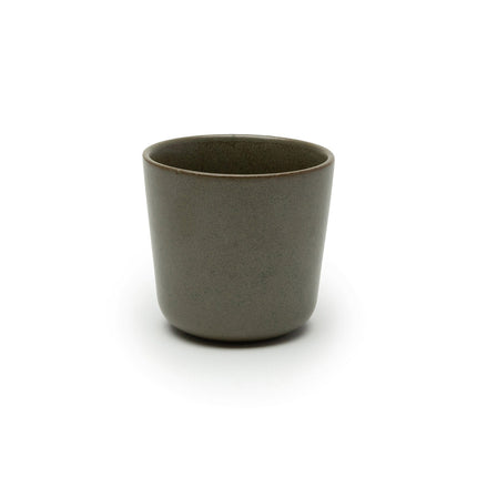 Surface Mug W/O Handle Camo Green L 9 W 9 H 8.5 cm 8/Box – Serax